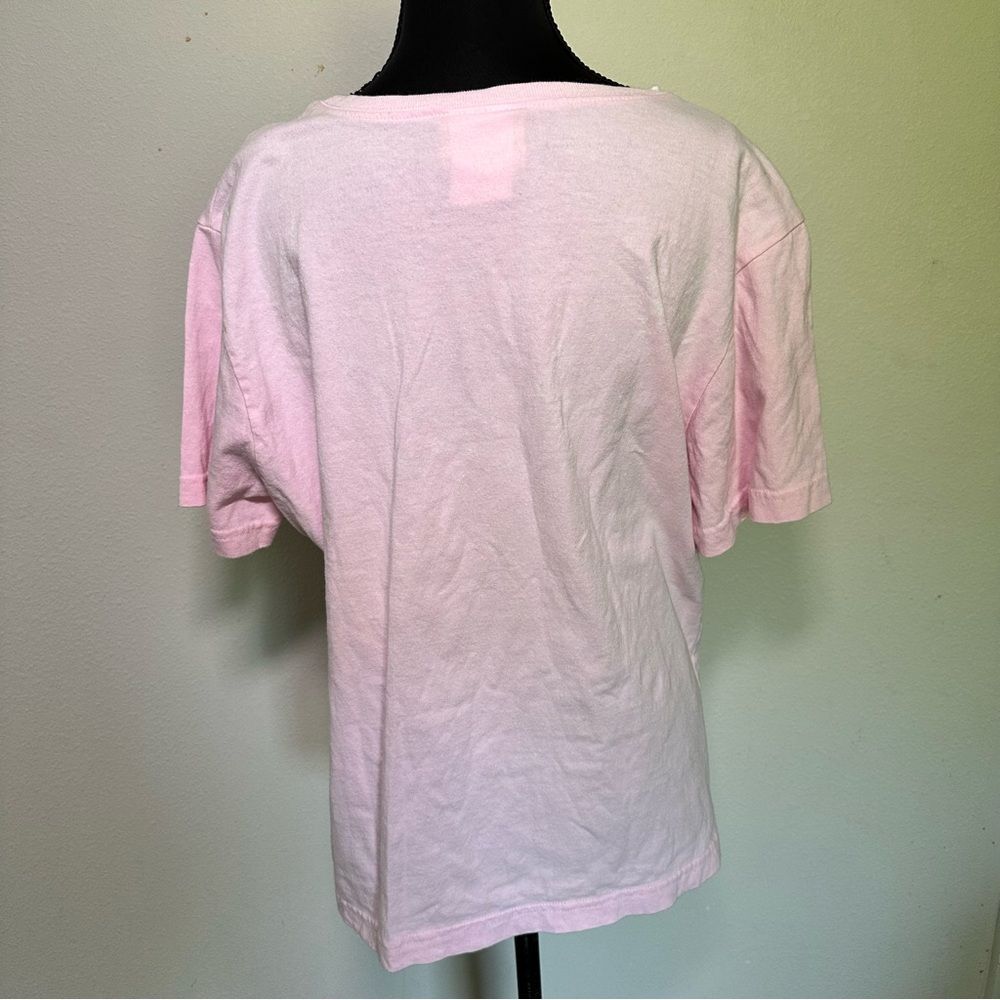 Vintage Art Unlimited Bunny Short Sleeve Tee with Glitter Design - Picture 5 of 8
